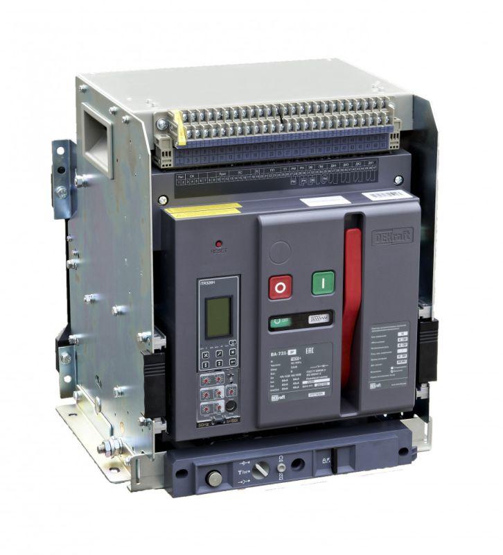 выключатель автоматический воздушный 3п 800а 80ка ва-731 расцеп. н выкатн. dekraft 27070dek от BTSprom.by