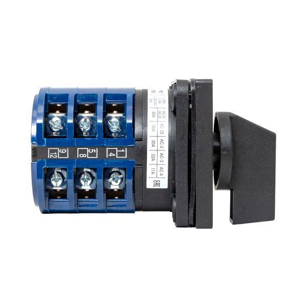  Переключатель кулачковый ПК-1-102 2п 32А "0-1-2-3" IP65 EKF pk-1-102-32-65 фото в каталоге от BTSprom.by