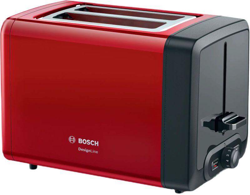 тостер tat4p424 970вт красн./черн. bosch 1889714 от BTSprom.by
