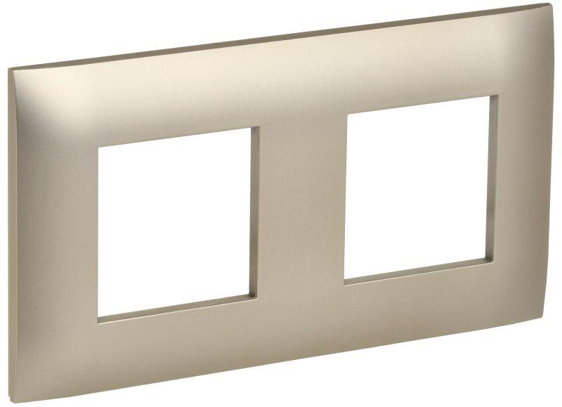 рамка 2-м skandy sk-f02sh шампань iek sk-m22-k37 от BTSprom.by