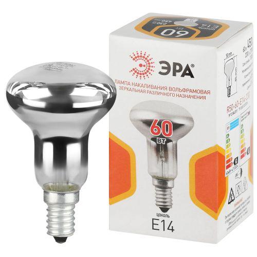 лампа накаливания r50 60вт рефлектор e14/e14 230в эра б0066507 от BTSprom.by