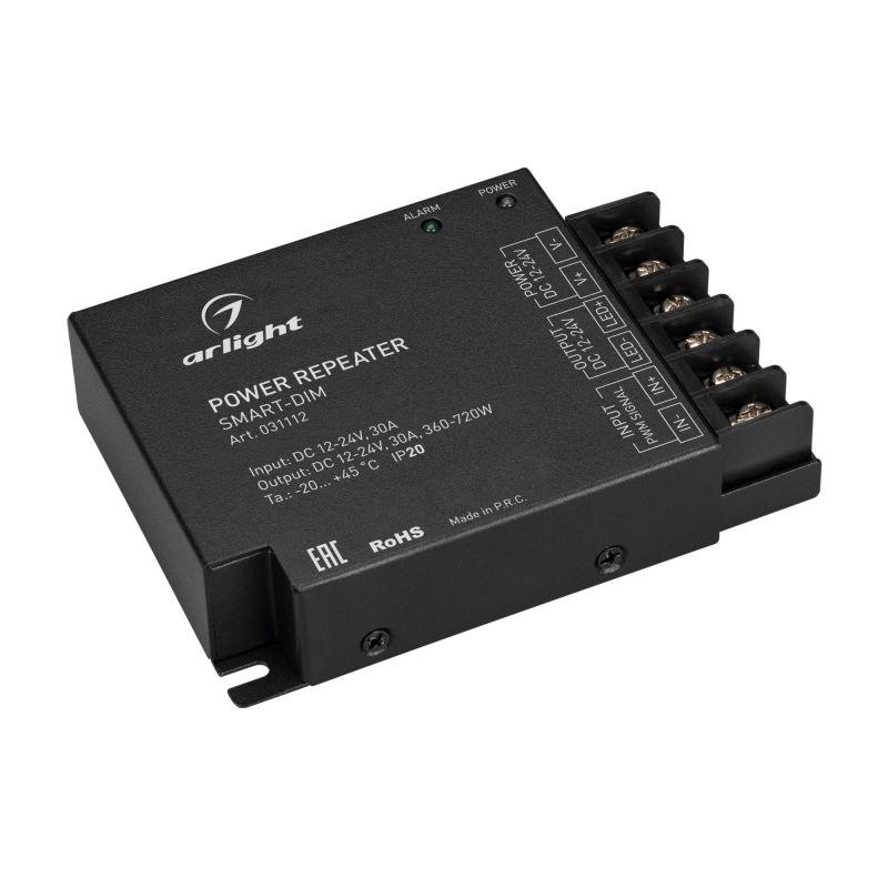 усилитель smart-dim 12-24в 1х30а ip20 металл arlight 031112 от BTSprom.by