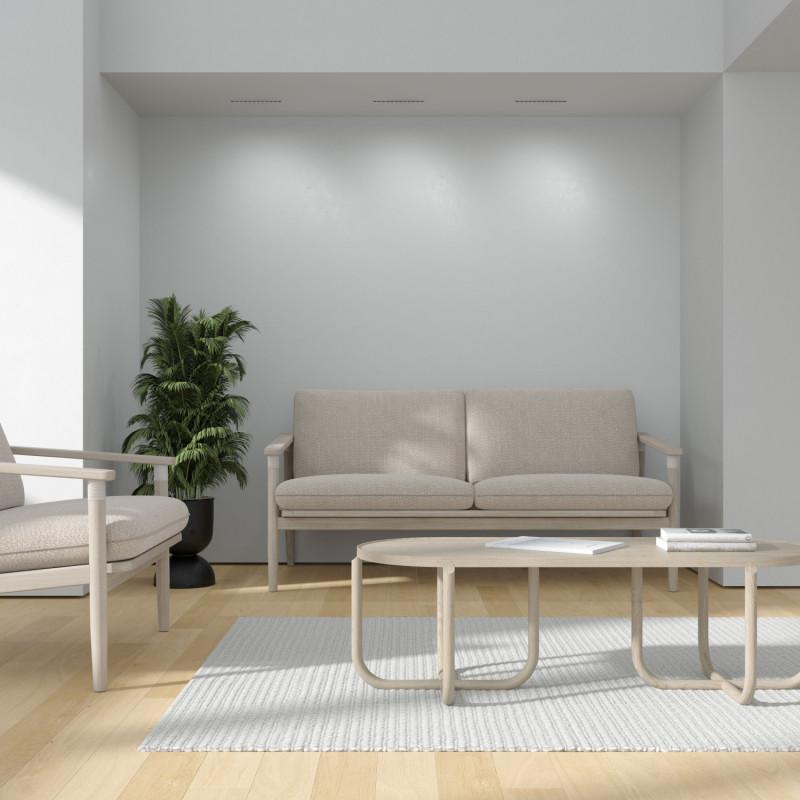  Светильник SPACE 20Вт 4000К IP20 220В L240мм 38град. встраив. со светодиодом алюм. бел./черн. DENKIRS 723071 фото в каталоге от BTSprom.by