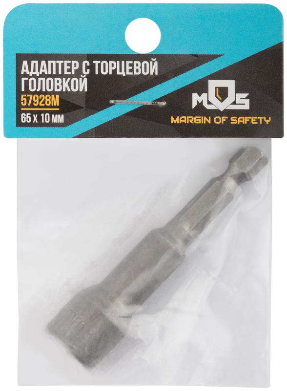  Адаптер с торцевой головкой 10х65мм MOS 57928М фото в каталоге от BTSprom.by