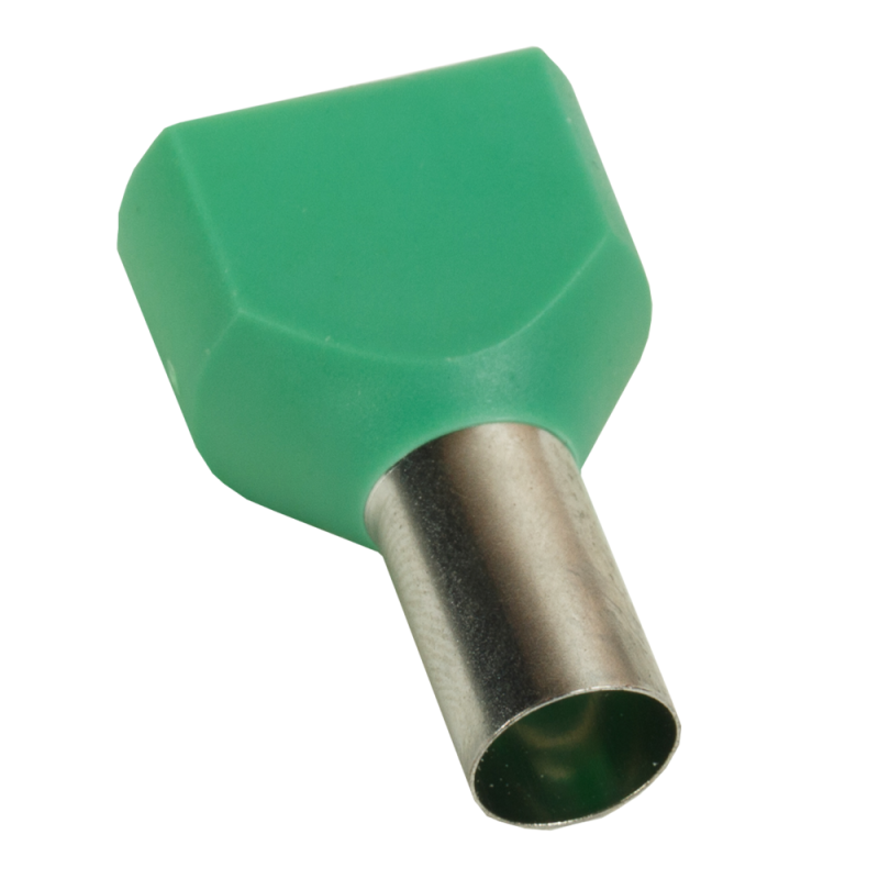наконечник штыревой втулочный под два провода ншви2 optikit t-shv2-pvc- 16-14 (уп.100шт) кэаз 278054 от BTSprom.by