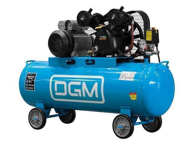 компрессор dgm ac-2100b ременной (400 л/мин, 8 атм, ременной, масляный, ресив. 100 л, 230 в, 2.4 квт) от BTSprom.by
