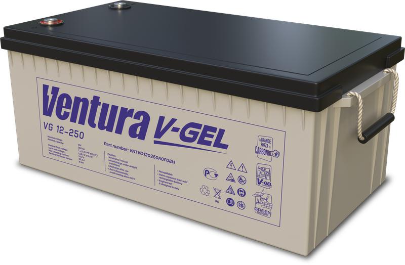 аккумулятор 12в 250а.ч vg 12-250 ventura от BTSprom.by