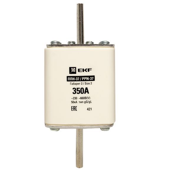  Вставка плавкая ППН-37 400/350А габарит 2 PROxima EKF fus-37/400/350 фото в каталоге от BTSprom.by