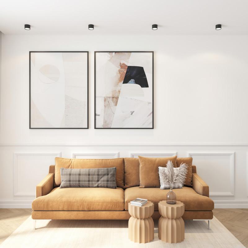  Светильник LUND 15Вт GX53 IP20 LED накладной алюм. черн. DENKIRS 772634 фото в каталоге от BTSprom.by