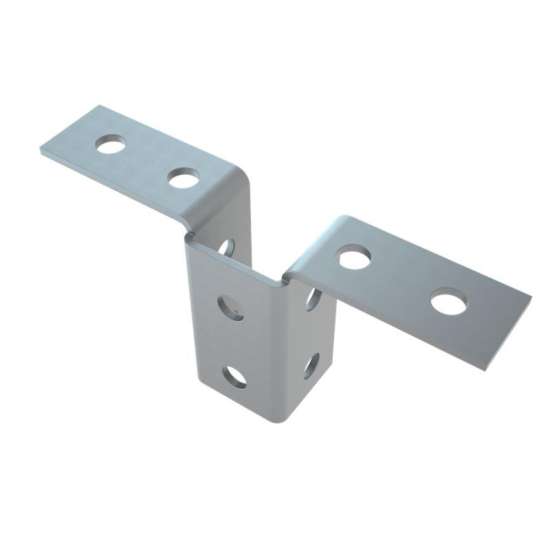 Основание угловое двойн. для страт-профиля 41х41 сталь 4мм OUSG41-41 КМ LO13913 от BTSprom.by