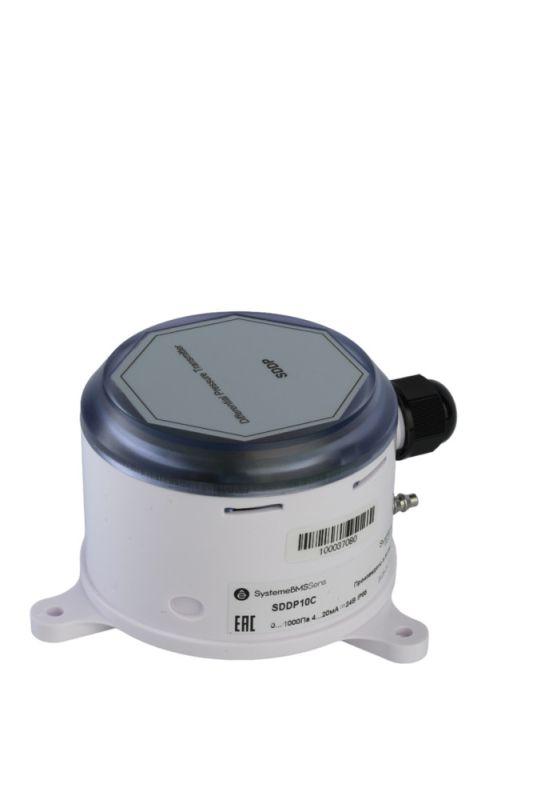  Датчик дифференциального давления канальный 0-1000Па 0-10В 24В SE SDDP10V фото в каталоге от BTSprom.by