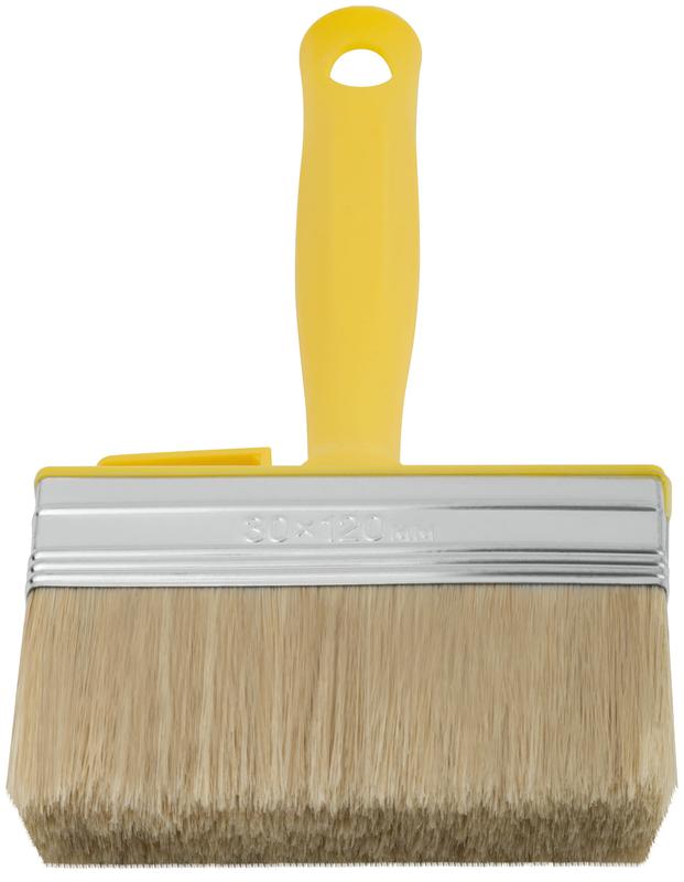  Макловица натуральная светлая щетина пластиковый корпус полая ручка "мини" 30х120мм FIT 01643 фото в каталоге от BTSprom.by