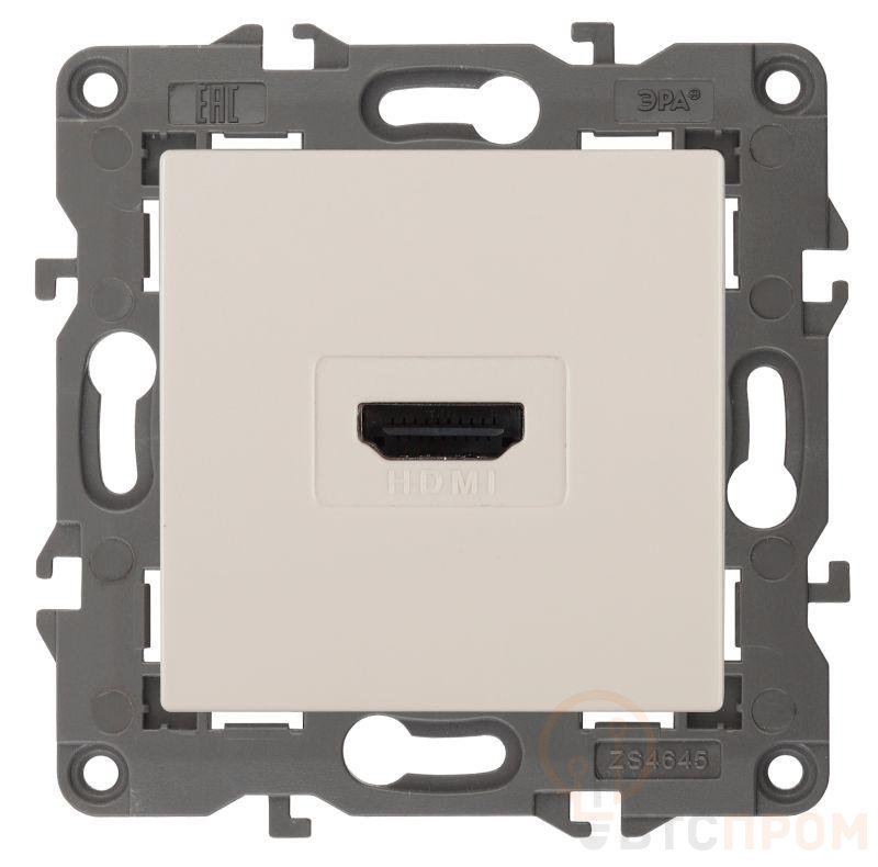 Розетка 14-3114-02 HDMI Elegance сл. кость ЭРА Б0034333 фото в каталоге от BTSprom.by  Розетка 14-3114-02 HDMI Elegance сл. кость ЭРА Б0034333 фото в каталоге от BTSprom.by