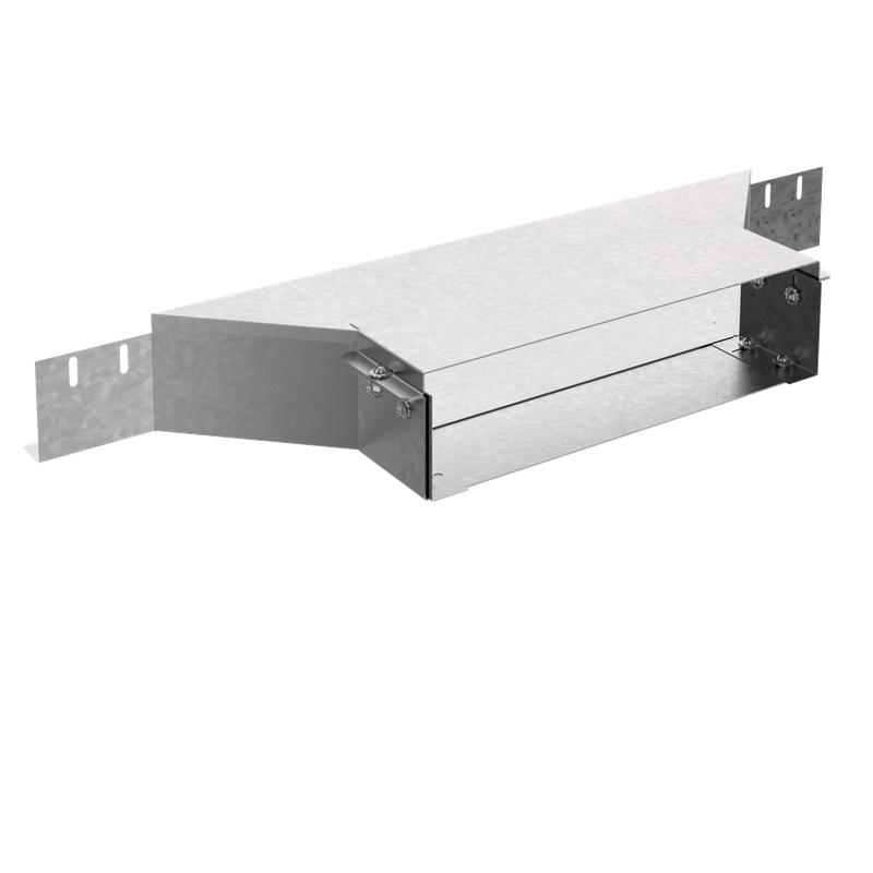 Короб угловой ответвительный горизонт. 45град. 50х50 сталь 1.2мм КУОГ.50.50.500.1.2.1 СОЭМИ Н7275005261 от BTSprom.by