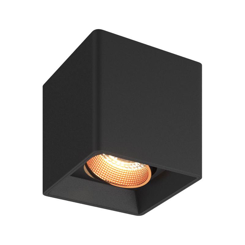 светильник накладной ip20 10вт gu5.3 led черн./бронзовый пластик denkirs dk3080-bbr от BTSprom.by