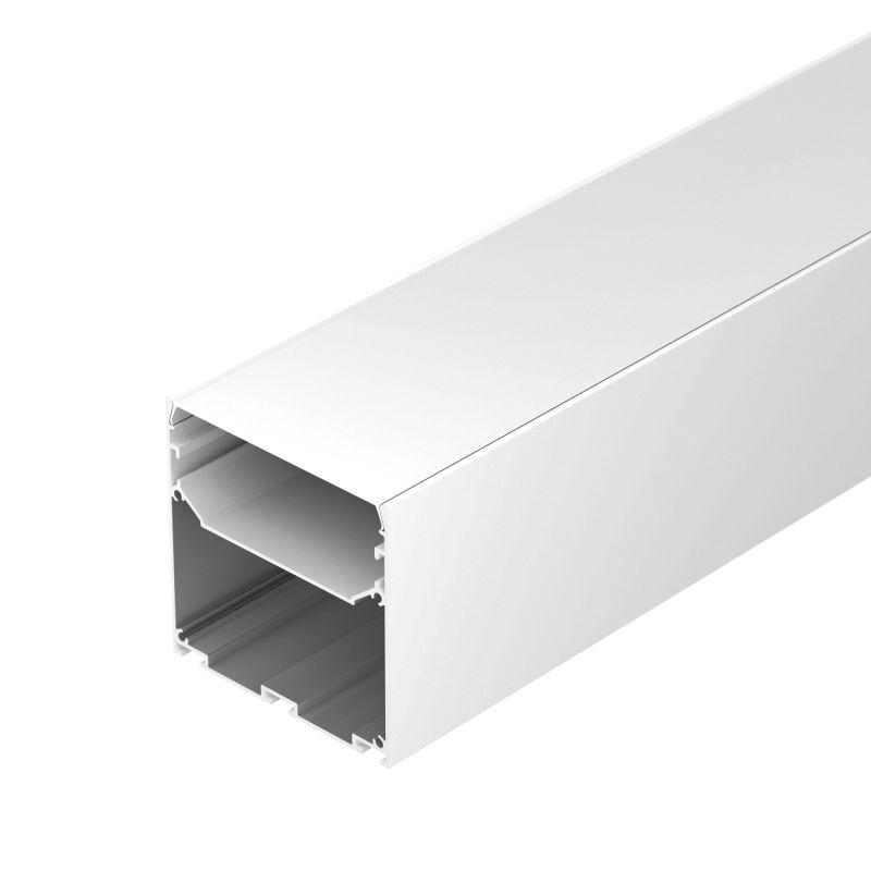 профиль line-m-7575-2500 white l2500 алюм. arlight 058158 от BTSprom.by
