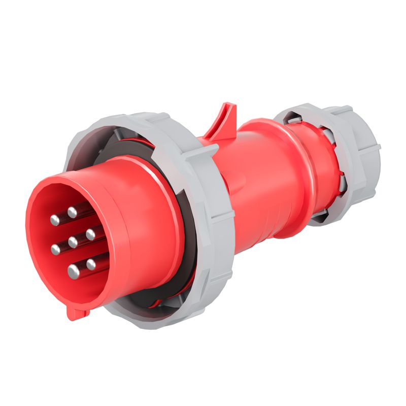 вилка кабельная cp ip67 16а 6p+e 400в dkc cp676-016-40 от BTSprom.by