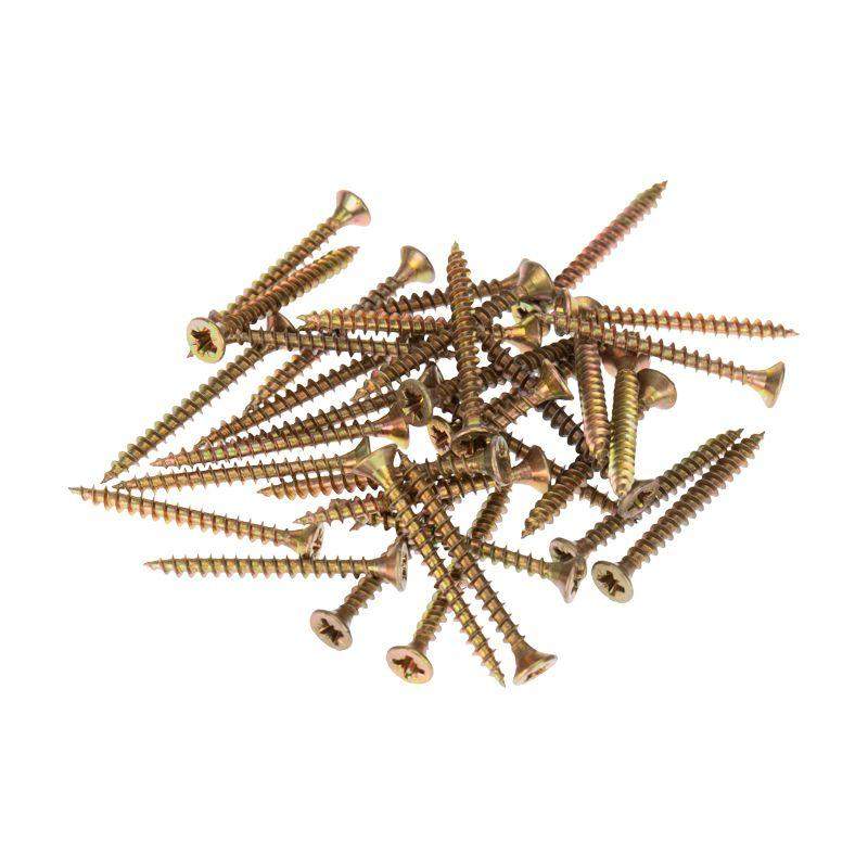  Саморез универсальный 3.5х35 желт. цинк (уп.25шт) Kranz 1111-3535-5 фото в каталоге от BTSprom.by