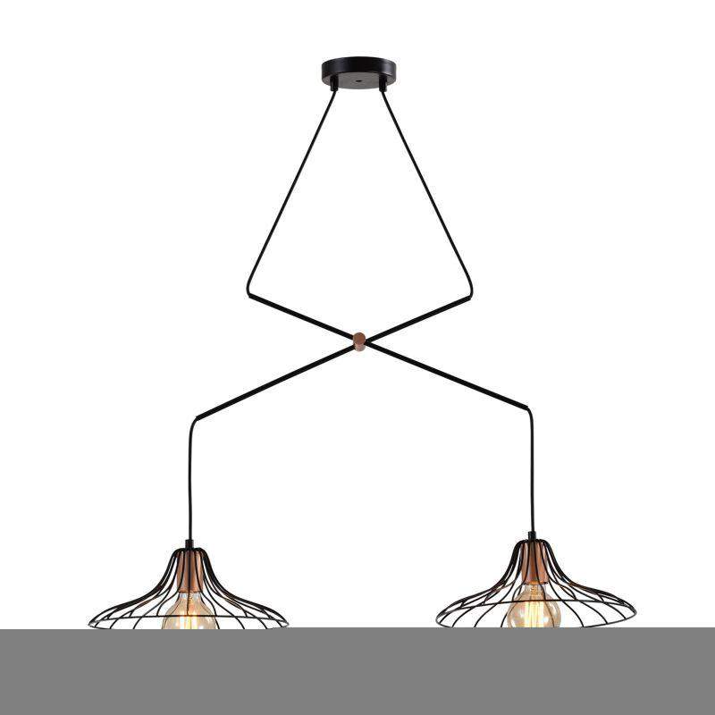 светильник подвесной (подвес) moonlight 5150-203 2хе27 40вт лофт - кантри потолочный rivoli б0054975 от BTSprom.by