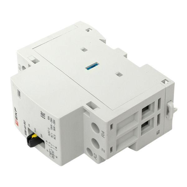  Контактор модульный КМ РУ 63А 1NO+1NC (2 мод.) PROxima EKF km-2m-63-11 фото в каталоге от BTSprom.by