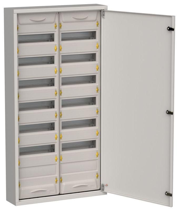 корпус щрн-168 (2х84) titan 5 1085х570х140 ip31 метал. сер. iek ti5-50-n-2x084-31-7035 от BTSprom.by