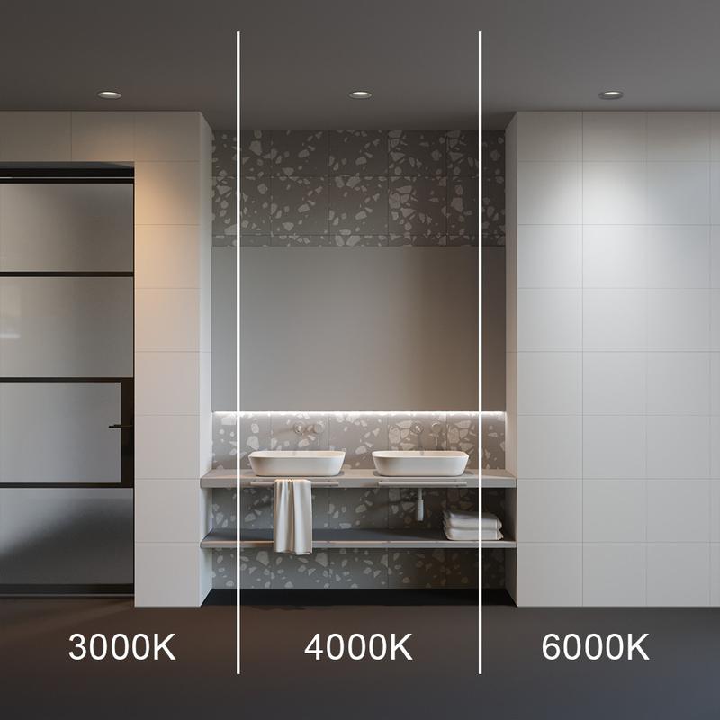  Светильник Okno 12Вт 3000-4000-6000К IP44 100град. встраив. Maytoni DL055-12Вт3-4-6K-B фото в каталоге от BTSprom.by