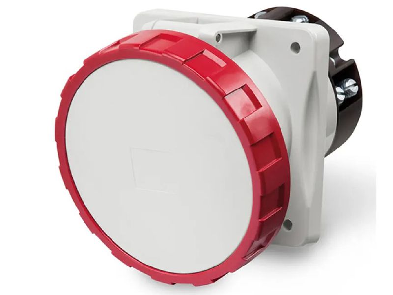 розетка панельная 125а 4п 3p+e 400в ip67 с наклоном dkc dis41512566s от BTSprom.by
