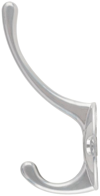  Крючок-вешалка двойн. хром 66871 фото в каталоге от BTSprom.by