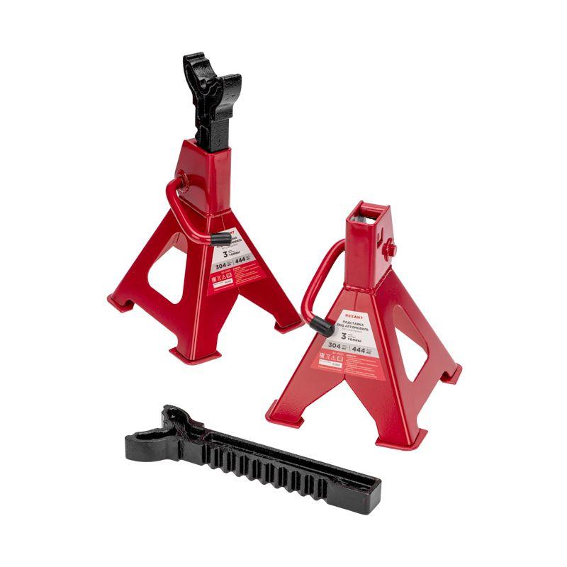  Подставка под машину регулируемые 3т (уп.2шт) Rexant 80-0620 фото в каталоге от BTSprom.by