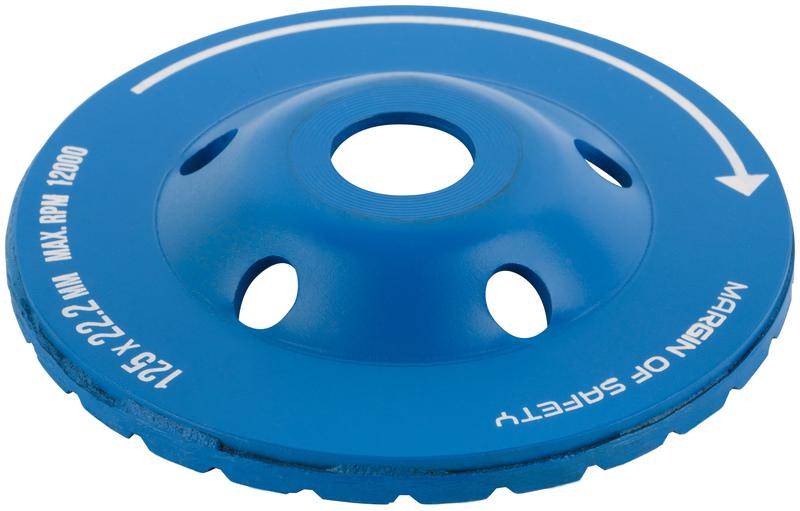  Диск шлифовальный алмазный Турбо посадочный диаметр 22.2мм узкие сегменты 125мм MOS 39519М фото в каталоге от BTSprom.by