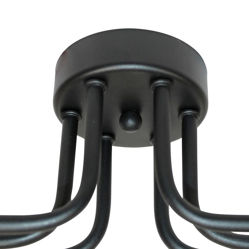  Светильник "Фрейм" 161 черн. НПБ 01-6х60-105 Е27 ИУ Элетех 1005404276 фото в каталоге от BTSprom.by