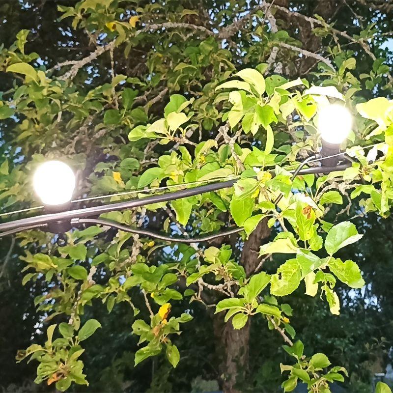  Гирлянда светодиодная Белт Лайт Holiday 10 ламп 7.7м бел. IP44 GAUSS HL062 фото в каталоге от BTSprom.by