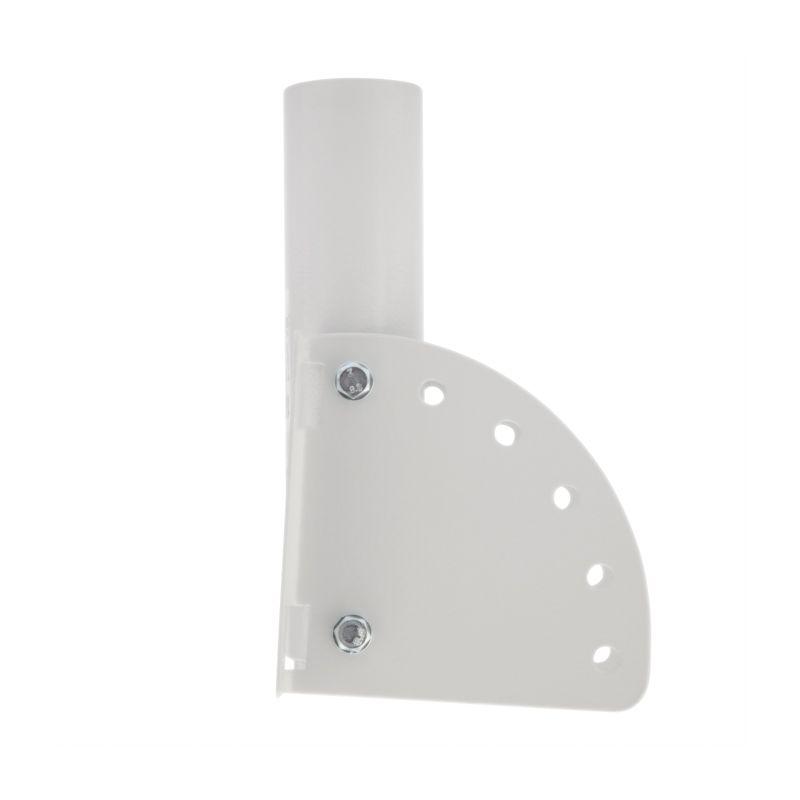  Кронштейн для консольного светильника КР-3.1 накладного монтажа или под бандажную ленту с переменным углом сер. (сталь 2мм 230х150х150 d51) Rexant 607-400 фото в каталоге от BTSprom.by