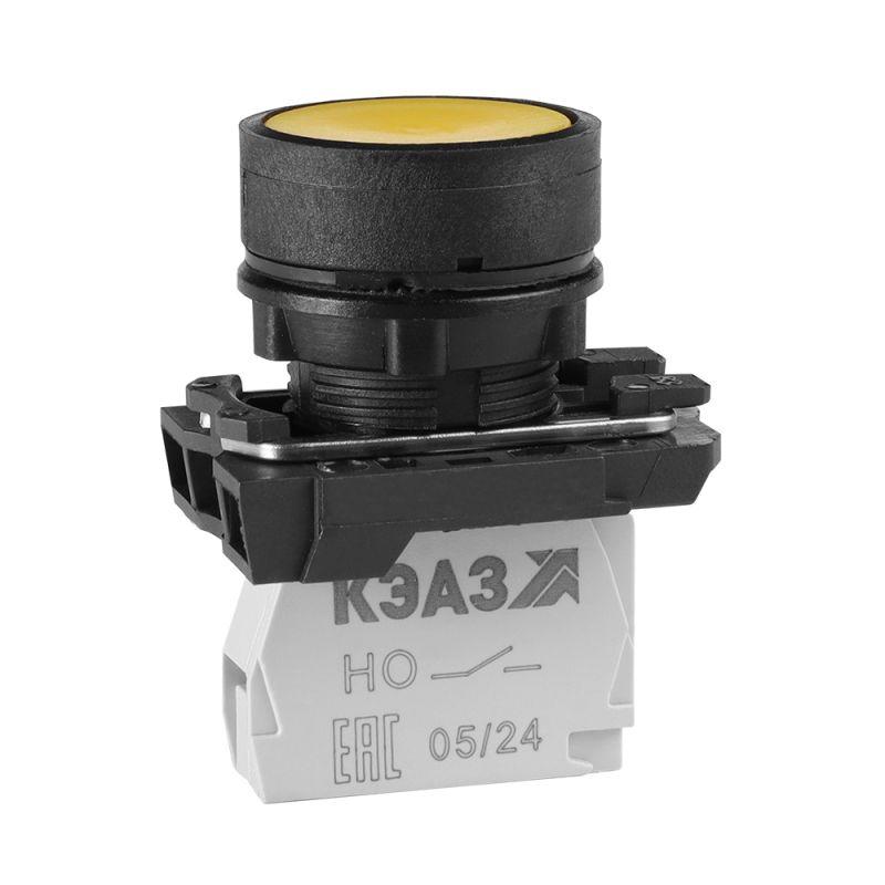 кнопка кме4110м желт. 1но+0нз цилиндр ip40 кэаз 354347 от BTSprom.by