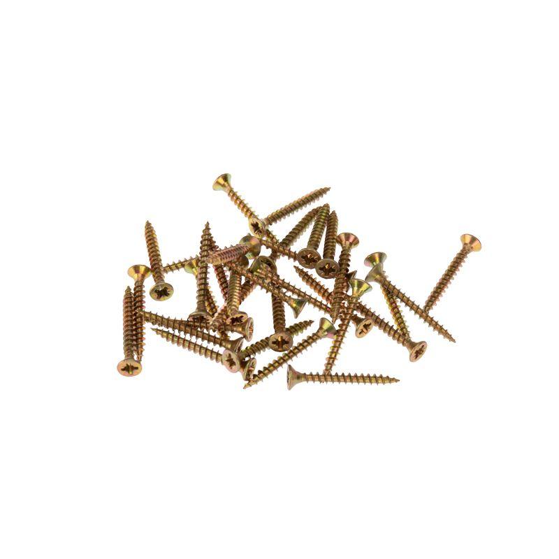  Саморез универсальный 4х30 желт. цинк (уп.250шт) Kranz KR-01-3311-027 фото в каталоге от BTSprom.by