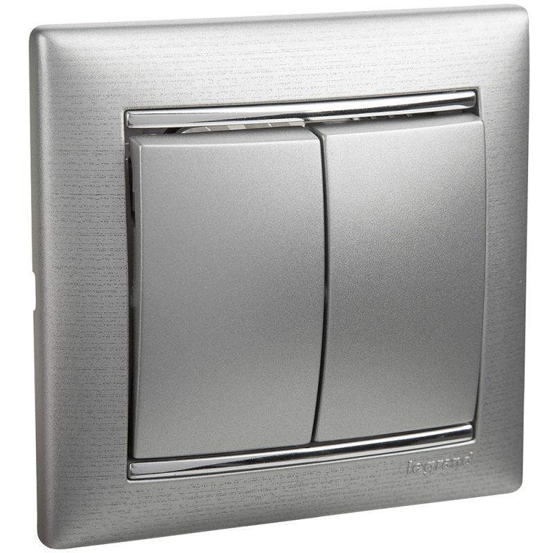 Рамка 1-м Valena матов. алюм. Leg 770331 фото в каталоге от BTSprom.by  Рамка 1-м Valena матов. алюм. Leg 770331 фото в каталоге от BTSprom.by