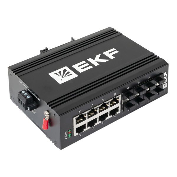  Коммутатор неуправляемый промышленный U-8GX/SFP-8GT 8 портов 1000Base-X SFP 8 портов 10/100/1000Base-T(X) RJ45 монтаж на DIN-рейку TSX EKF TSX-U-8GX/SFP-8GT фото в каталоге от BTSprom.by