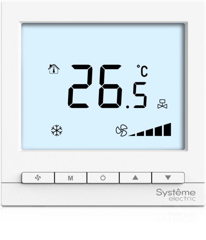 термостат комнатный цифровой для 4тр 3ск fcu и 2-х поз. клап. 1ui 5do modbus ~220в bs бел. se rtf4iml от BTSprom.by термостат комнатный цифровой для 4тр 3ск fcu и 2-х поз. клап. 1ui 5do modbus ~220в bs бел. se rtf4iml от BTSprom.by