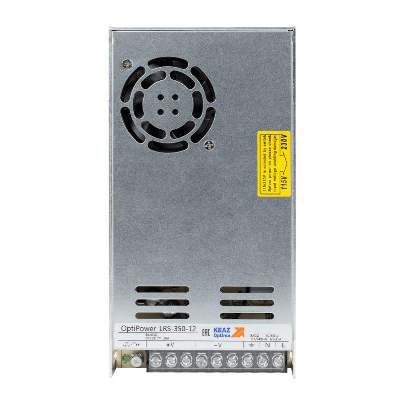 блок питания панельный optipower lrs 350-12 29a кэаз 328888 от BTSprom.by