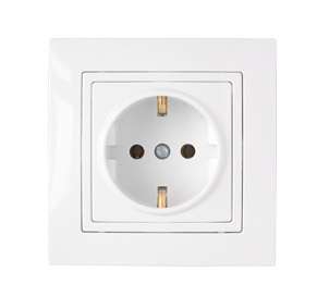 розетка 1-м сп 10а ip20 с заземл. бел. bylectrica рс16-342 от BTSprom.by