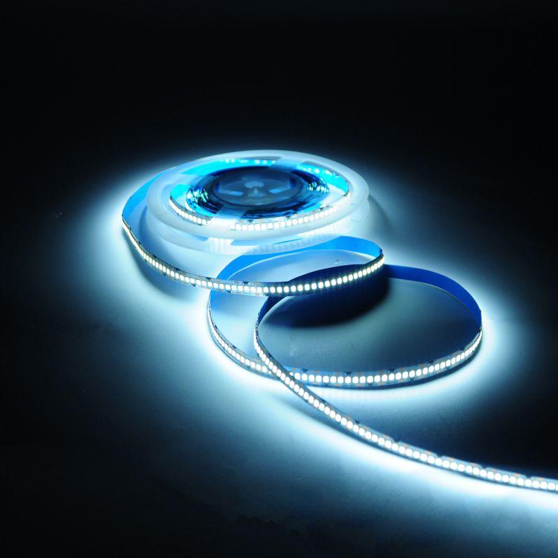  Лента светодиодная Basic 2835/240-SMD 14.4Вт/м 4000К нейтр. бел. IP20 1600лм/м 12В 10мм (уп.5м) GAUSS BT086 фото в каталоге от BTSprom.by