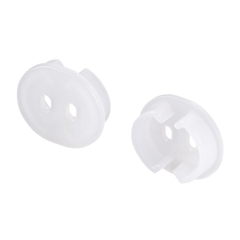 заглушка arh-round-d20-dual с отверстием пластик arlight 039301 от BTSprom.by
