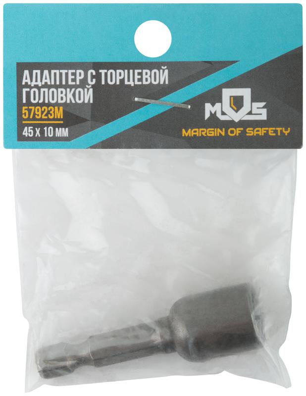  Адаптер с торцевой головкой 10х45мм MOS 57923М фото в каталоге от BTSprom.by