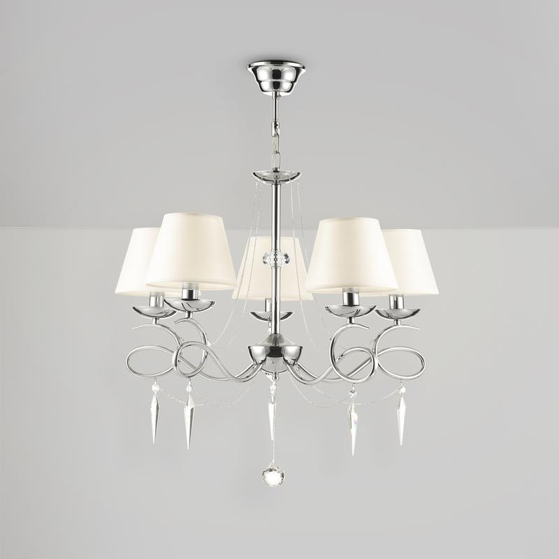  Люстра Haley 5х40Вт E14 IP20 Freya FR2909-PL-05-CH фото в каталоге от BTSprom.by