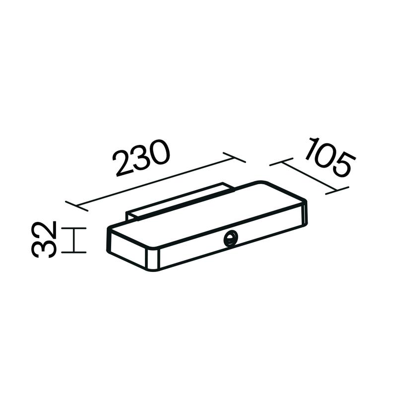 Светильник Pir 2Вт 3000К IP54 бра настен. Maytoni OSL456WL-L2GF3K фото в каталоге от BTSprom.by
