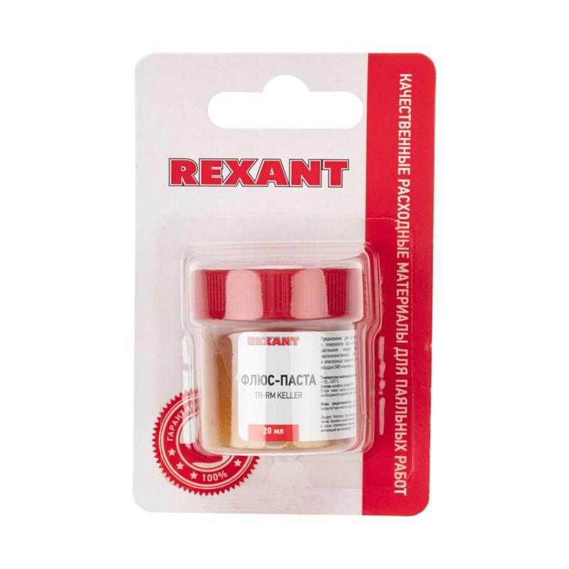 флюс для пайки паста tr-rm keller 20 мл банка блистер rexant 09-3690-1 от BTSprom.by