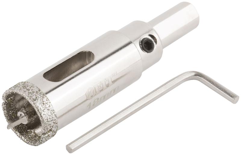  Коронка кольцевая алмазная по керамограниту камню и кафелю 18х70мм с центровочным сверлом FIT 16207 фото в каталоге от BTSprom.by