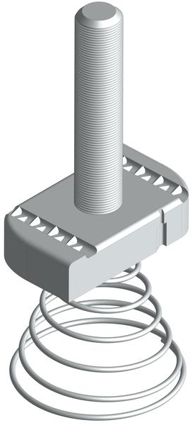 болт strut 8х40 с конусной пружиной tdz ekf stbkp8x40-tdz от BTSprom.by