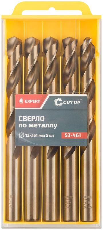  Сверло по металлу EXPERT 13х151мм (уп.5шт) Cutop 53-461 фото в каталоге от BTSprom.by
