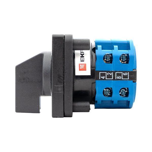  Переключатель кулачковый ПК-1-22 2П 10А "1-0-2" EKF pk-1-22-10 фото в каталоге от BTSprom.by